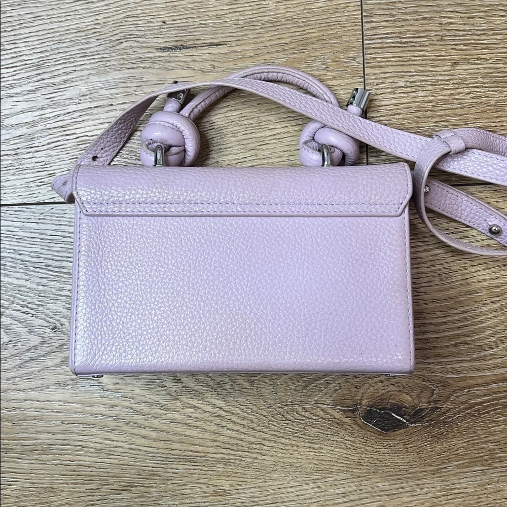Behno Lavender Leather Mary Bag